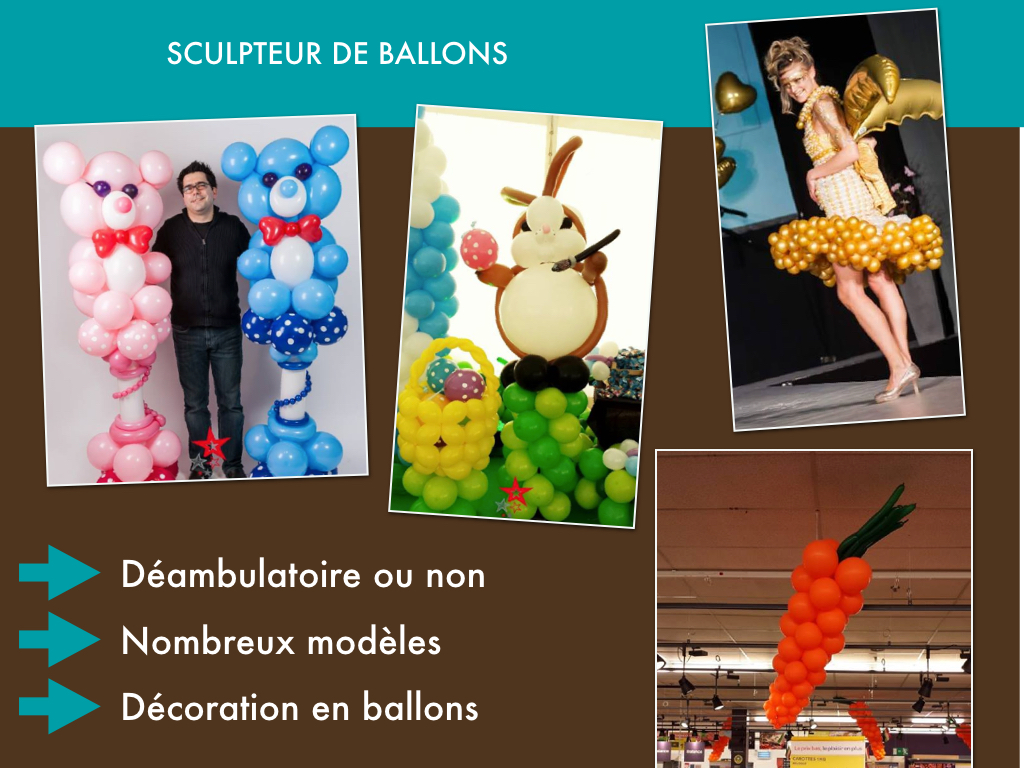 Sculpteur de ballons