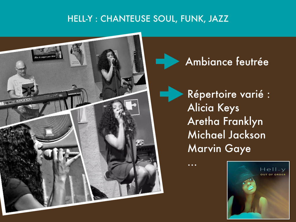 Hell-y, chanteuse Soul